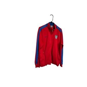 Nike U.S. Soccer National Team Track Red Jacket World Cup XL Mens Warm Up Zip